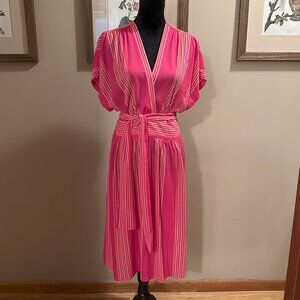 Anne Klein; Dolman Sleeve Midi-Dress; Size 14, Beautiful Colors,